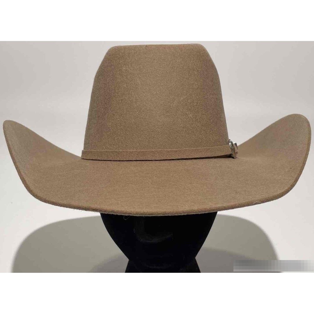 Resistol Pennington Pecan Brown Felt Cowboy Hat Cody Johnson RWPN TN-CJ40P5AL - Picture 1 of 7